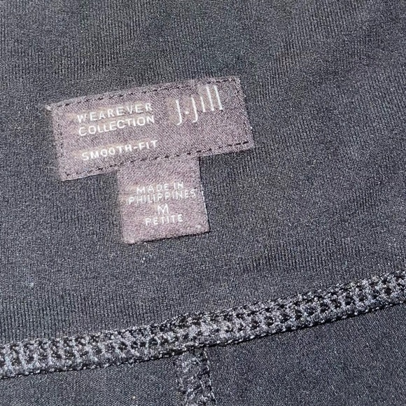 J.Jill black Wearever Collection pull on pants - Picture 2 of 3